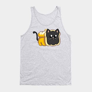 Lemon Cake Loaf Cat Tank Top